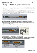 MUTO DORMOTION Montageanleitung Einstellhilfe